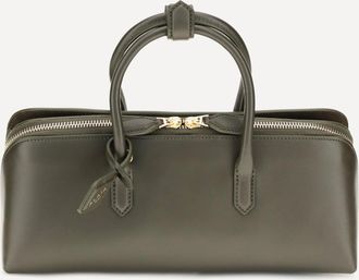Alaia Small Delta nubuck Handbag Female UNI