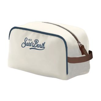 MC2 Saint Barth Dames, Tassen, Wit, Maat: ONE Size Nylon