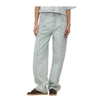 Nukus Nukus - Dames Jeans Blair Pants - Dames - Jeans - Blauw - Maat: M