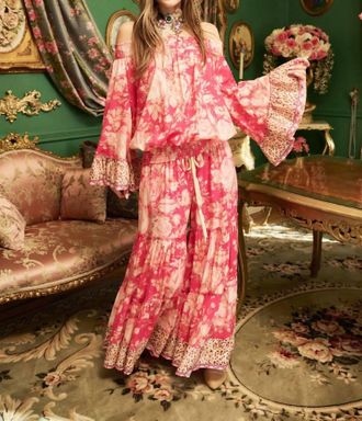 Aratta Fairy Rose Pants In Pink