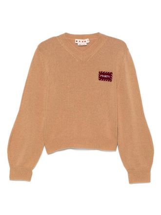 Marni Cashmere V-Neck Sweater