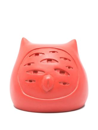 Charles Jeffrey Loverboy multiple-eyes owl-shaped bookend - unisex - Jesmonite - One Size - Red