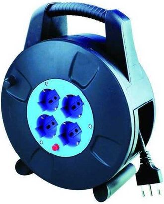 Rosi Collection Enrollacables 4 Tomas Schuko 10/16a+t 3x1,5 10 M