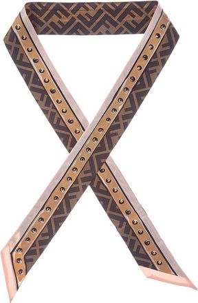Fendi Fendi Wrappy Silk Neckbow
