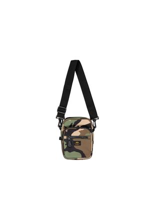 Alpha Industries Umh&auml;ngetasche ALPHA INDUSTRIES Label Messenger Bag S, Herren, Gr. onesize, bunt (wdl camo 65), Obermaterial: 100% Polyester; Futter: 100% Nylon, Tasch