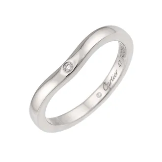 Cartier Platinum 950 Band Ring (Pre-Owned)