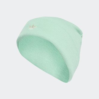 adidas Beanie ADIDAS ORIGINALS ADICOLOR CUFF B, Damen, gr&uuml;n (clear mint), Obermaterial: 100% Polyacryl, M&uuml;tzen Beanie, aus geripptem Polyacryl, f&uuml;r Sportmode