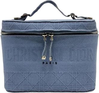 Dior Pre-owned Fabric dior-bags - Dames - Vintage Handtas - Blauw - ONE Size - Vintage