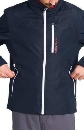 Nautica Sailing Jacket in Navy at Nordstrom Rack, Size Xx-Large R