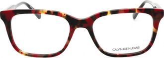 Calvin Klein Jeans CKJ21606 Tortoiseshell Acetate Eyeglasses - Brown