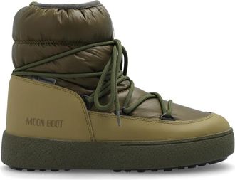 Moon Boot Mtrack Lage Sneeuwlaarzen - Dames - Winterlaarzen - Groen - 36 EU - Schoenen