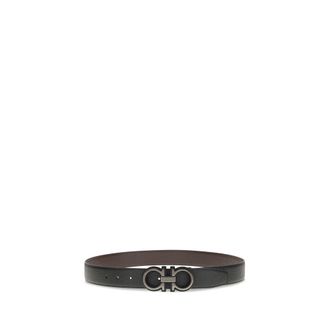 Ferragamo Gancini Belt - Black