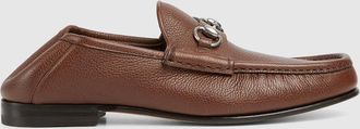 Gucci Mens Horsebit 1953 Loafer, Brown, Leather