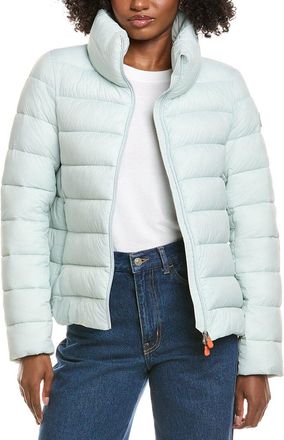 Save The Duck Eleonora Short Basic Funnel Neck Jacket