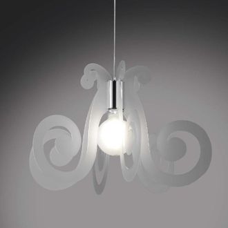 Linea Zero Linea Zero - L&aacute;mpara De Suspensi&oacute;n En Plexigl&aacute;s Mizar Satin Di&aacute;metro 64x H41 Cm