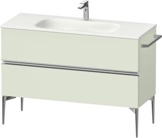 Duravit Duravit - Sivida Mueble Bajo Lavabo, 2 Cajones, Tirador Cromado