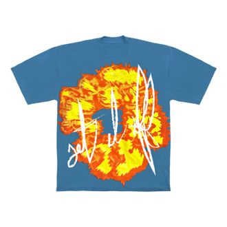Denim Tears x Offset Set It Off 2 T-Shirt Blue DTO641-BLUE