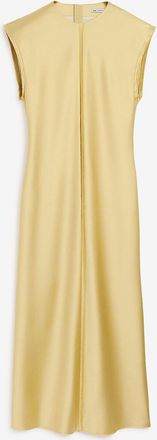 Ami Langes Kleid aus Satin