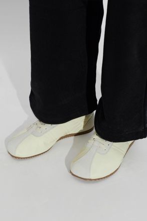 Ami Sports Shoes With Logo, Womens, Cream