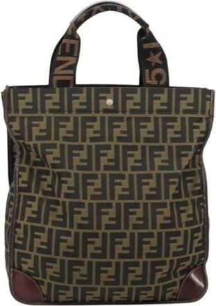 Fendi Pre-owned Tote Bags, female, Brown, Size: ONE SIZE Pre-owned Tote Bag