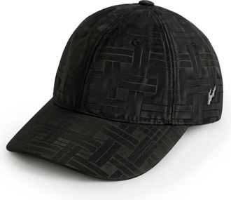 Kenzo Jaquard Logo Cap in Black