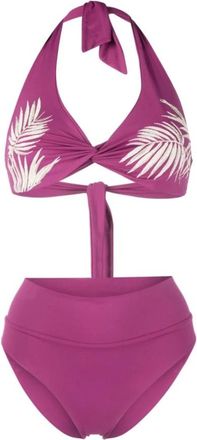 Fisico Bikinis - Dames - Bikinis - Paars - M - Tweed - Badmode