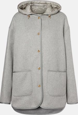 Moncler Piumino in lana e cashmere