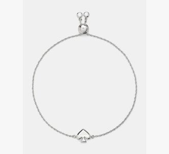 Kate Spade New York Everyday Spade Metal Slider Bracelet