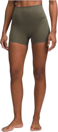 lululemon (WMNS) LULULEMON Align High-Rise Short 4 Army Green LW7CJQS-619427160