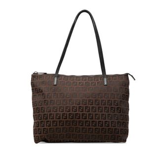 Fendi Pre-owned Fendi Small Zucchino Canvas Tote Ladies 2SUNW1BPHT1RECBR
