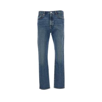 A Gold E Straight Fit Jeans, male, Blue, W30, Curtis Jeans