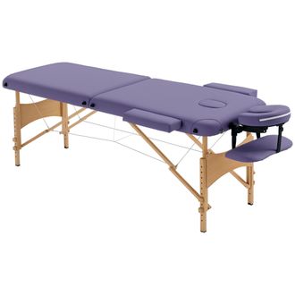 HOMCOM Camilla De Masaje Camilla Plegable Con Altura Ajustable 67-92 Cm Para Uso Profesional De Belleza Acupuntura Y Fisioterapia 210x81 Cm