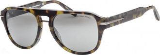 Michael Kors Mens MK2166-37056G MK2166 56 37056G Burbank Sunglasses - Multicolour - One Size