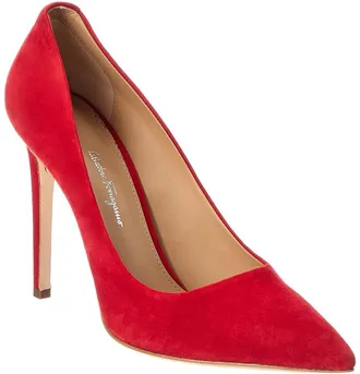 Ferragamo Ilary Suede Pump