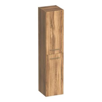 Marcel Breuer Trust badkamerkast - 160x35x35cm - excl. opbouwgrepen met 2 deuren links- of rechtsdraaiend Honey