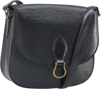 Louis Vuitton Pre-owned Cross Body Bag - Dames - Vintage Schoudertas - Zwart - ONE Size - Leer - Vintage
