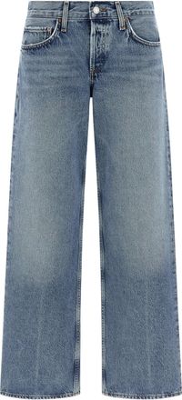 A Gold E Low Rise Loose Jeans