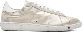 Patrizia Pepe Schoenen, Dames, Geel, 37 EU, Leer, Skin Sneakers