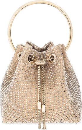Jimmy Choo London Tassen, Dames, Geel, ONE Size, Bon Bon handheld tas