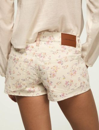 Lucky Brand Womens Mid Rise Festival Short