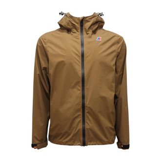 K-Way Charmel Travel Jacket - Heren - Zomerjassen - Bruin - S - Jassen