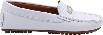 Scapa Schoenen, Dames, Wit, 37 EU, Leer, Stijlvolle leren mocassin schoenen
