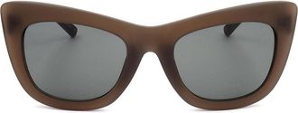 Linda Farrow PHILLIP LIM PL37 C9 Womens Sunglasses Brown Size 57