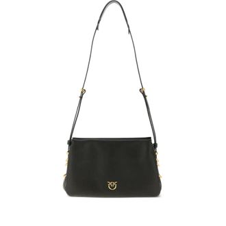 Pinko Triplet Mini Vitello Morbido - Dames - Schoudertassen - Bruin - ONE Size - Leer - Tassen