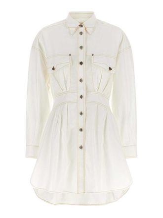 Versace medusa shirt dress