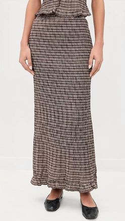 Bailey Rose Neve Skirt In Chocolate