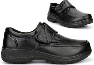 Generic Mens Casual Shoes Size 6 Boys Shoes Size 6 Lightweight Shoe Mens Comfort Shoe Comfort Lightweight Touch Fastening Sizes 6-12 Black 10 UK