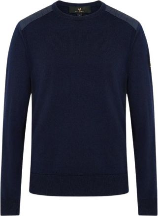 Belstaff Maglione girocollo El Kerrigan - - Knitwear - Uomo - Blu - 2XL