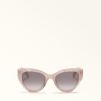 Furla Sunglasses Toni Corolla Pink Nuvola Acetate Woman