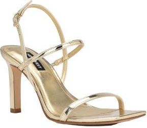 Nine West Olah Slingback Sandal in Gol01 at Nordstrom Rack, Size 6.5